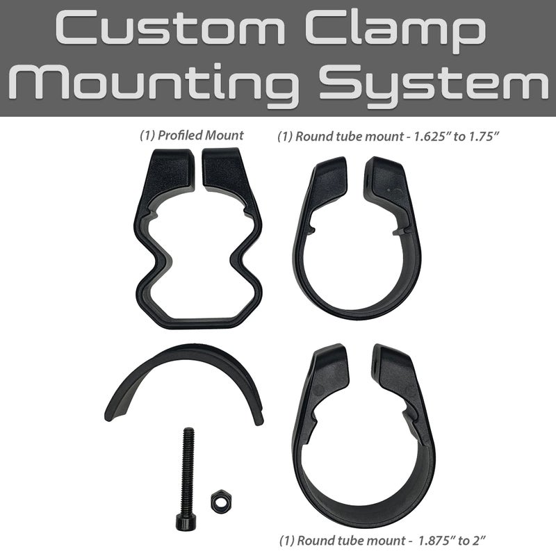ATV TEK, UTVMIR-ES1, Elite UTV Deluxe Single Side Mirror with Dual Axis Breakaway - Round Tube & Profiled roll cages - Image 3